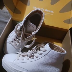 Soludos Ibiza High-Top Sneakers  white